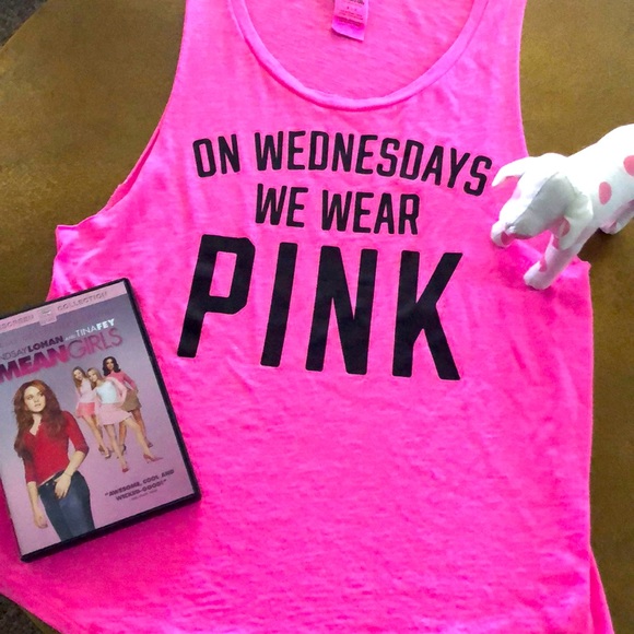 On Wednesdays We Wear Pink Tank - Picture 1 of 6